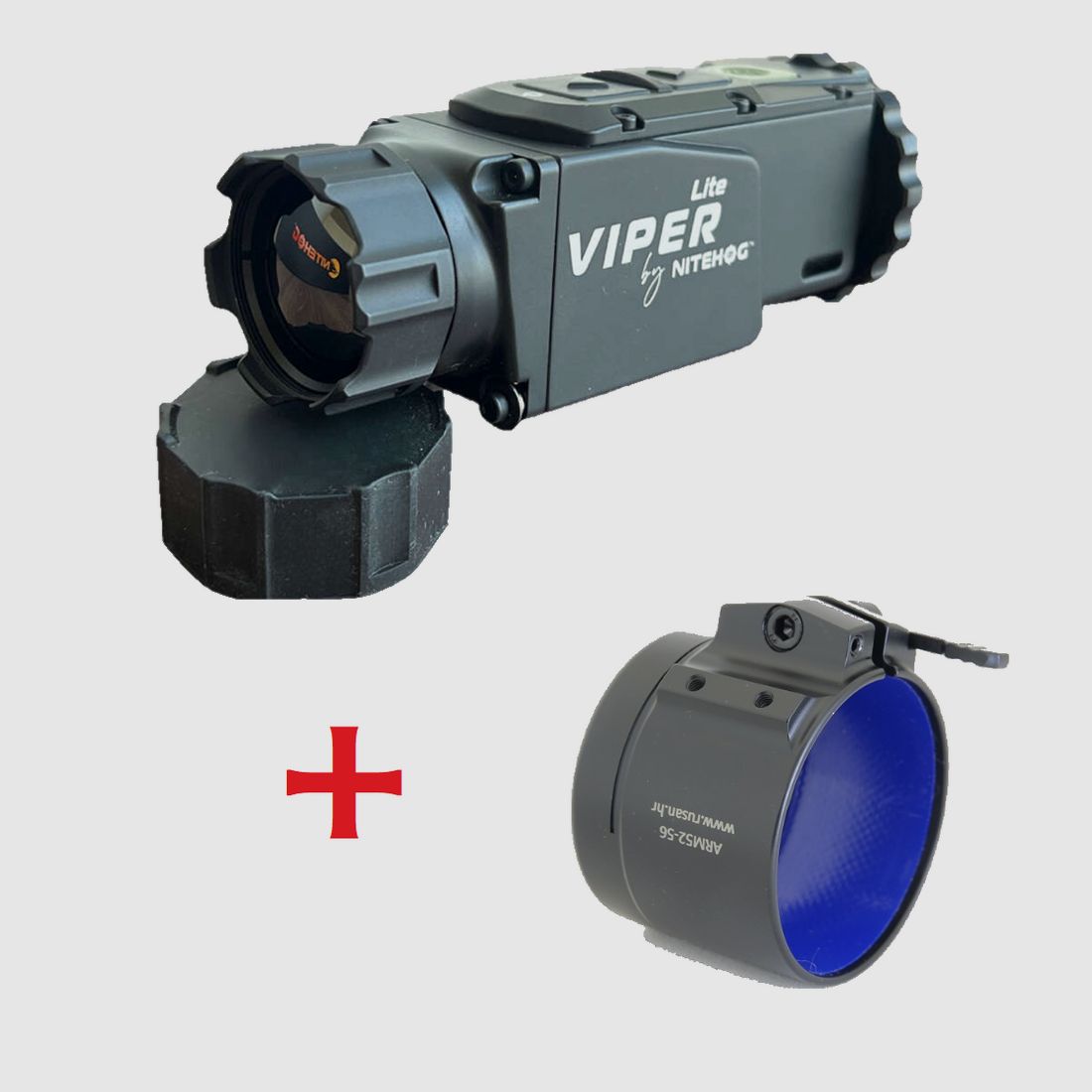 Nitehog Viper 35 Lite Wrmebild- Vorsatzgert im Premium Komplettset