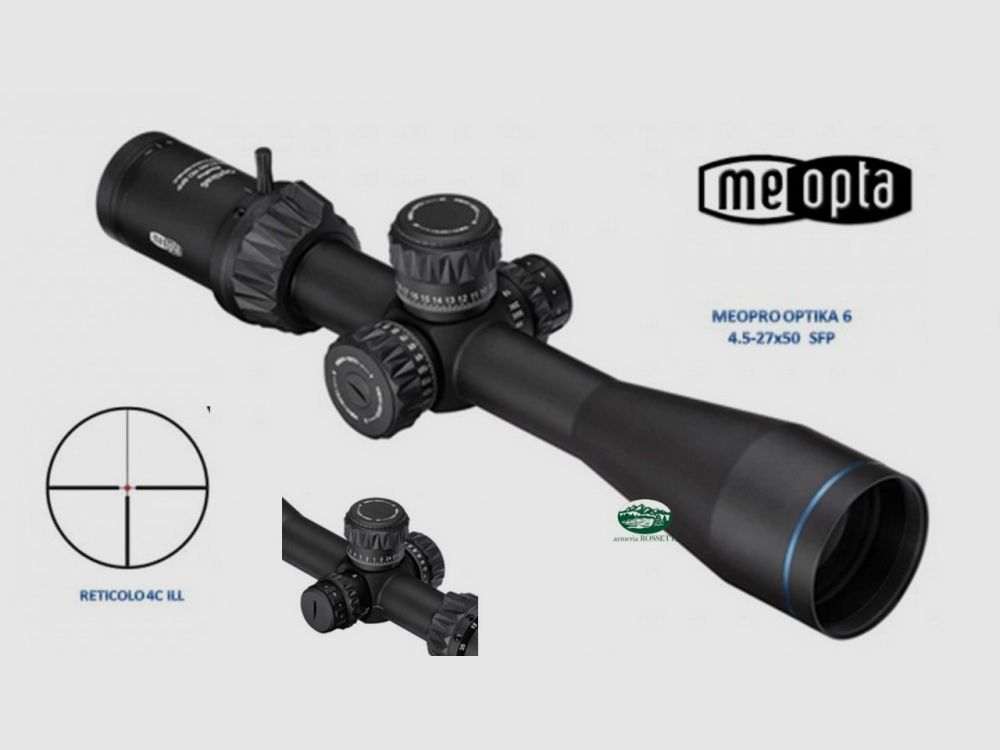 MEOPTA MEOPRO OPTIKA6 4,5-27X50 RD SFP 4C belyst