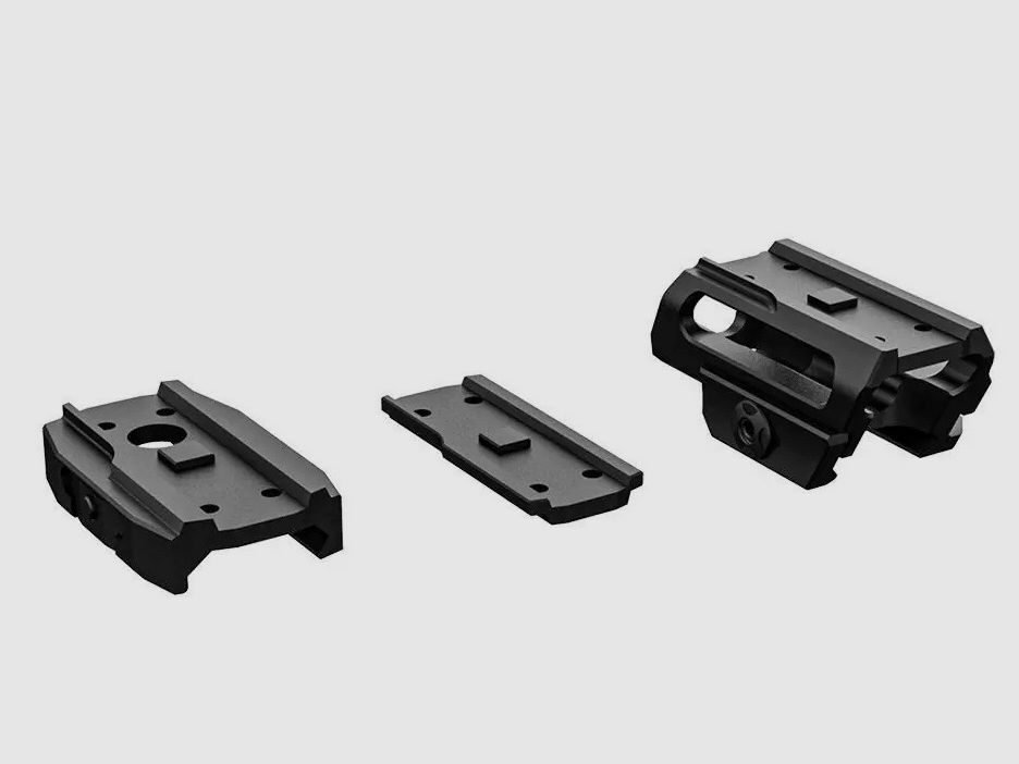FALKE S RED DOT 2 MOA REFLEX SIGHT + HIGH QD MOUNT