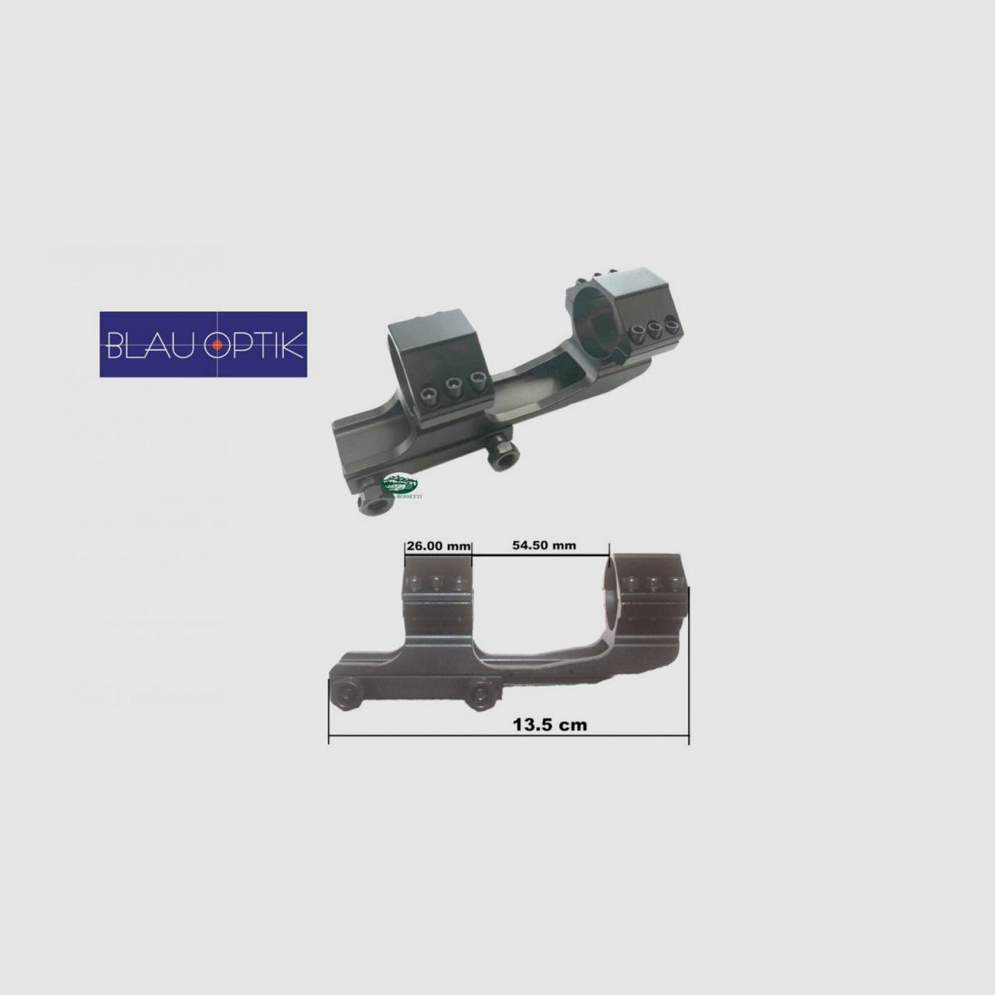 BLAUOPTIK Montage Cantilever 30mm