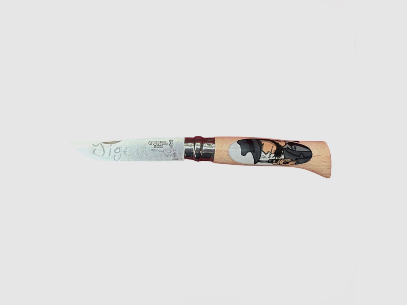 COUTEAU – OPINEL – N.8 INOX FAIT MAIN | JIGEN, image 1 sur 2