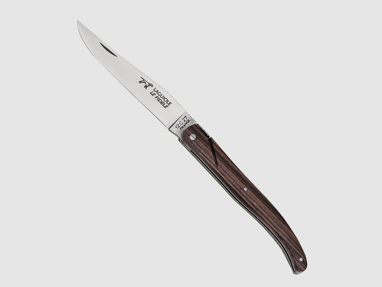 Laguiole Taschenmesser Violette Holz §42a WaffG konform legal führen