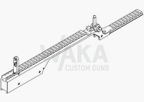 B&T Montaggio NAR per HK G36/G36K/HK243, con mira di emergenza, 2 rail