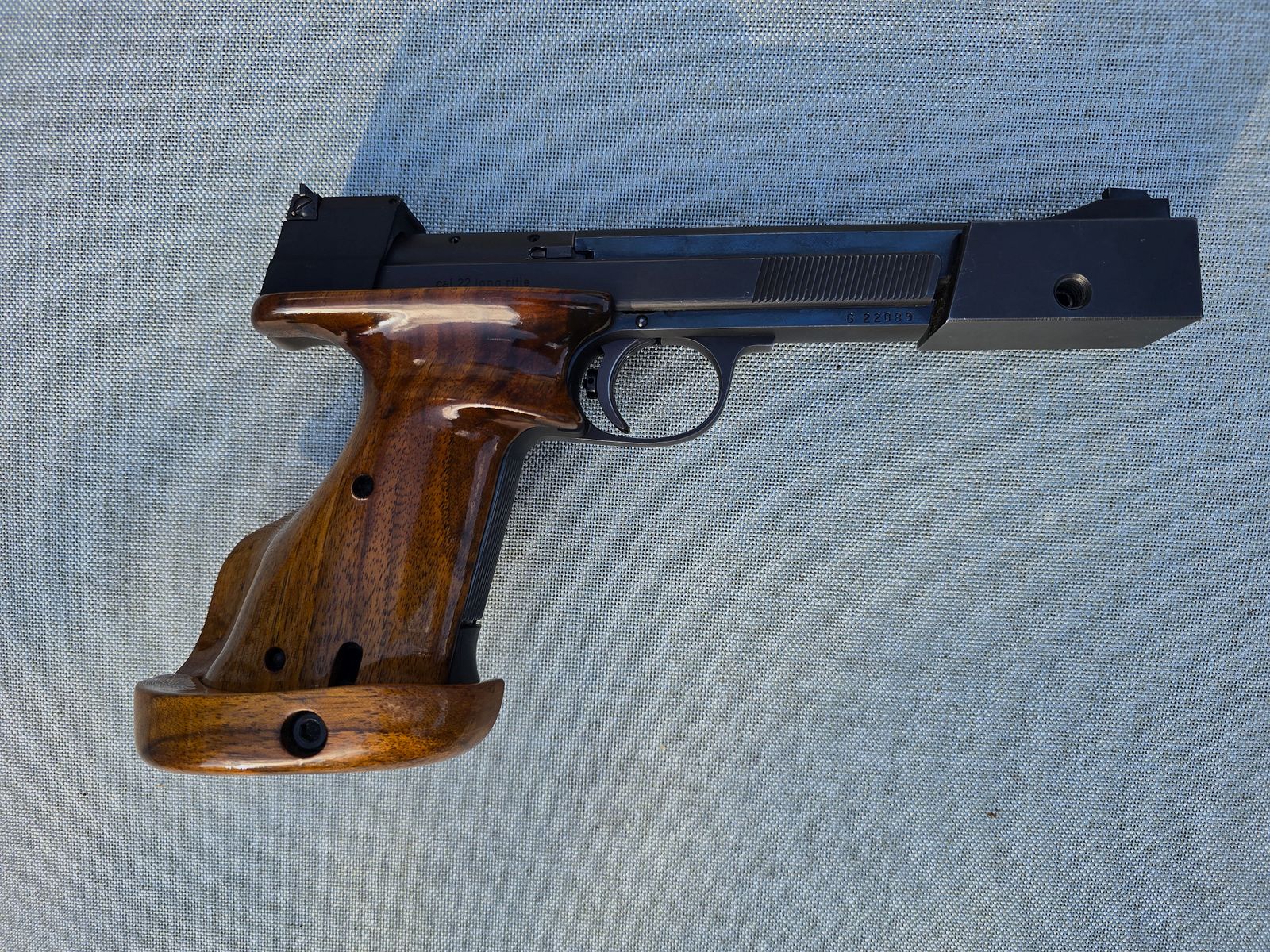 Hämmerli 208 International in .22lr Sportgriff destro