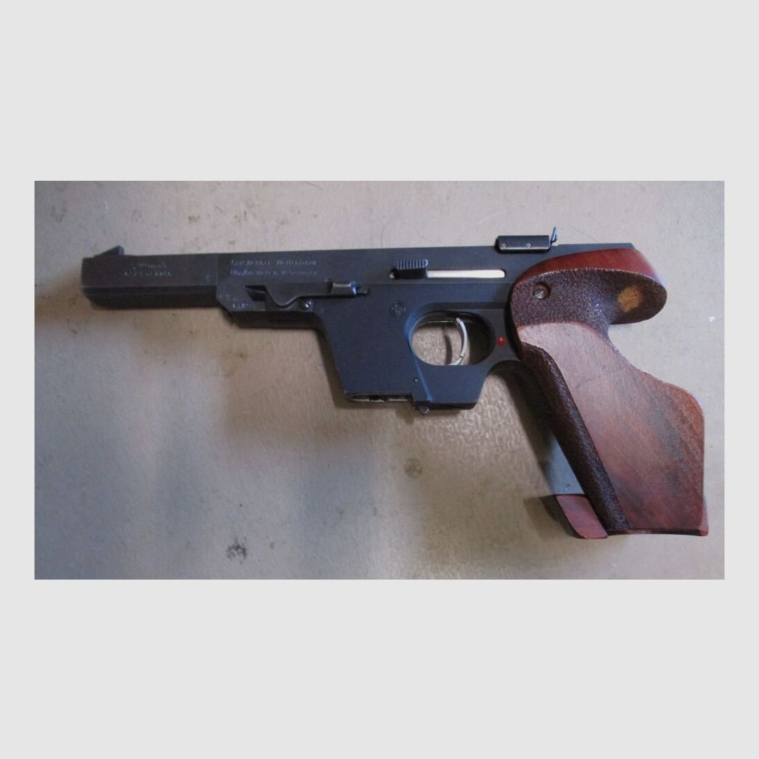 Pistole Walther GSP mit Linbrunner Tuning GSP