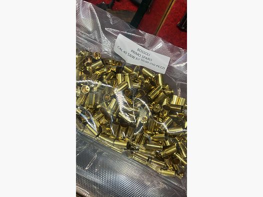 BOSSOLI MISTI PRIMO SPARO CAL 40 S&W PACK OF 250