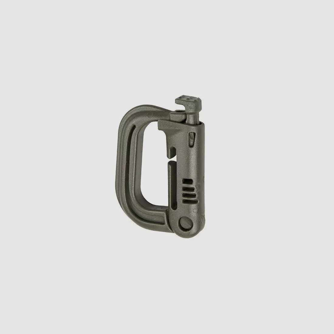 1x moschettone di tipo GRMLOCK (oliva)