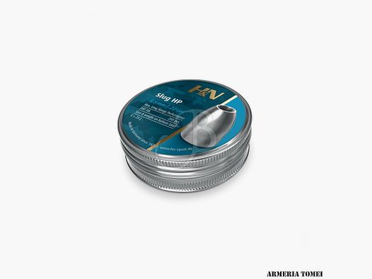 BULLE AIR COMPRESSED – H&N DIABOLO SLUG HP 5.5MM .217 25GR >25J (PACK 200)