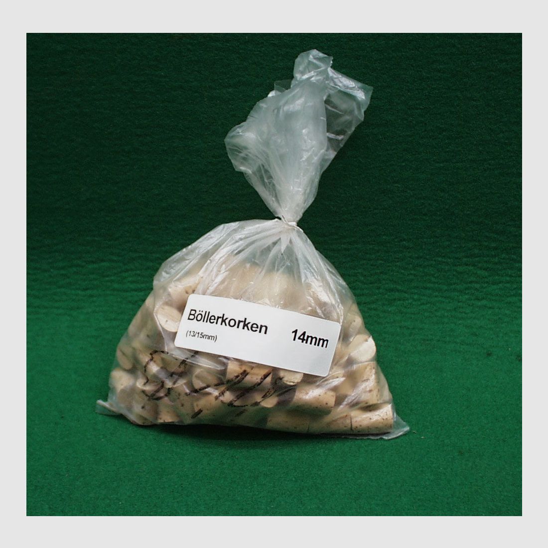 Böllerkorken Naturkork 14mm