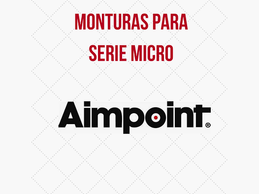 Montura Aimpoint Serie Micro H1 H2 Tikka T3