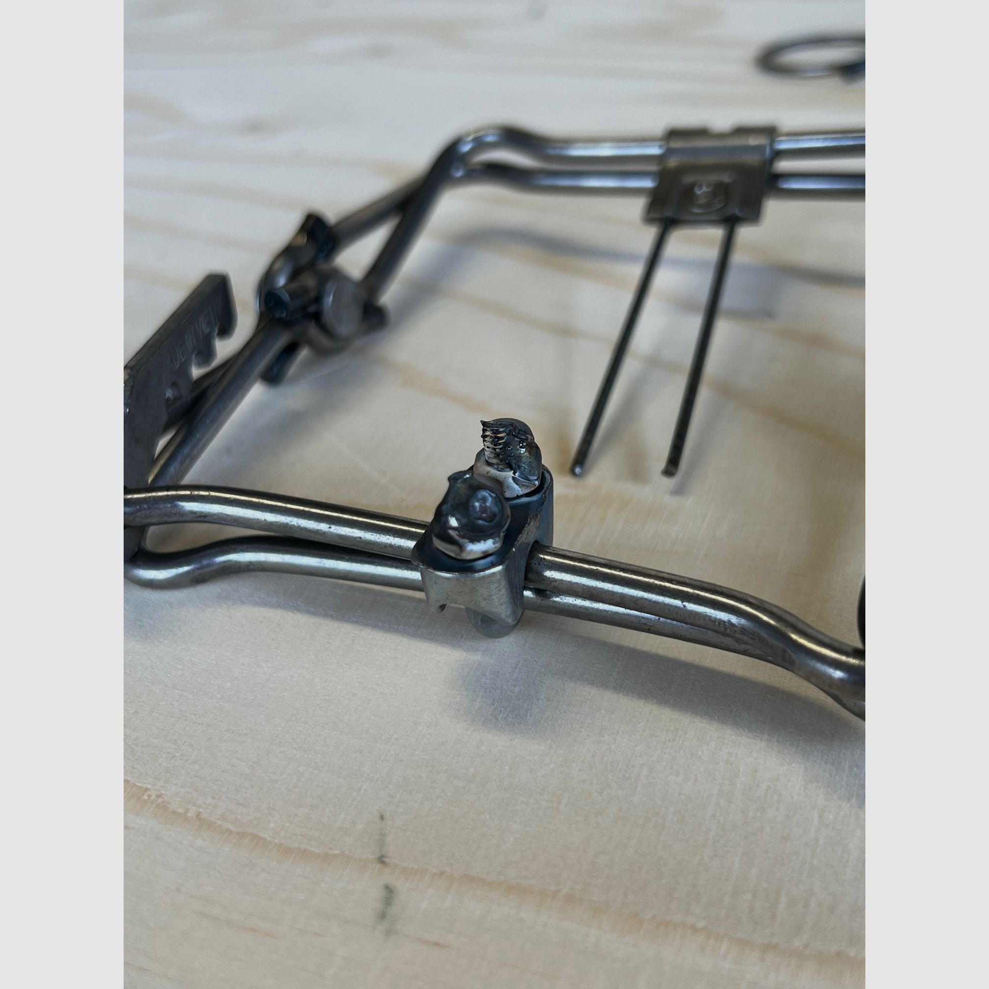 Historische Conibearfalle klein 12x12 cm