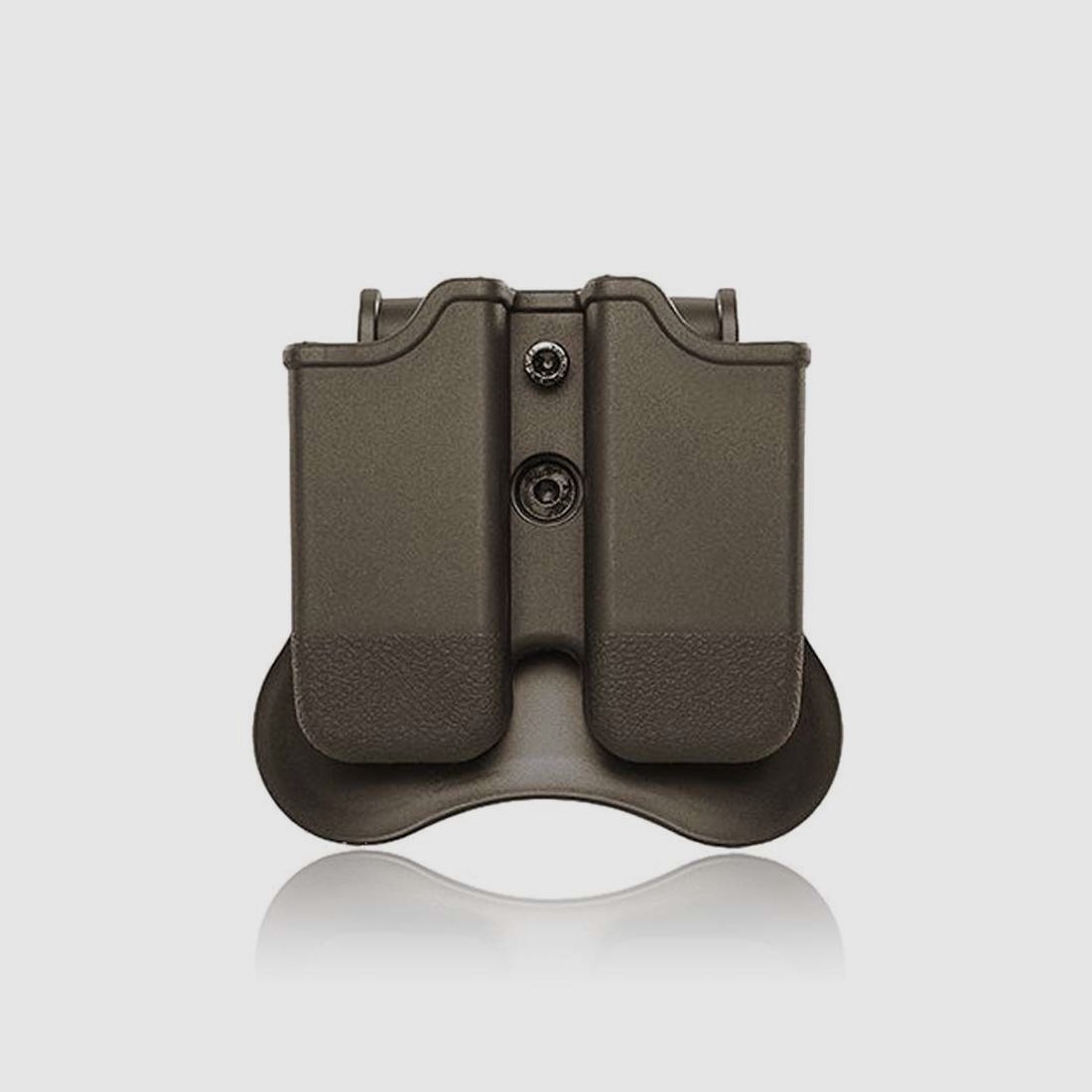 CYTAC Double Magazine Pouch Paddle Glock Standard Frame TAN