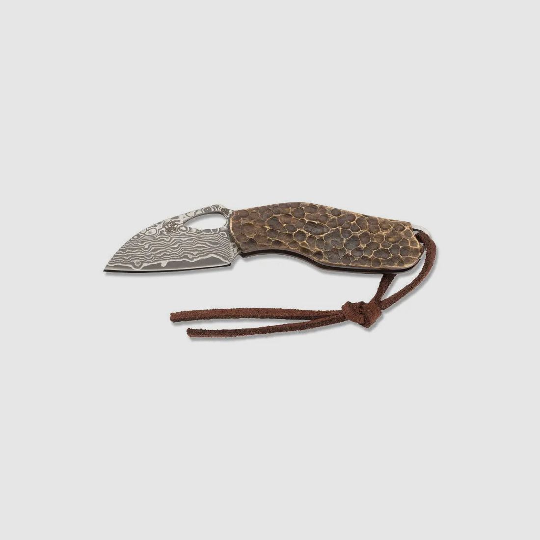 PUMA TEC Mini Zakmes, Damascus (Miniatuur Mes), afbeelding 1 van 3