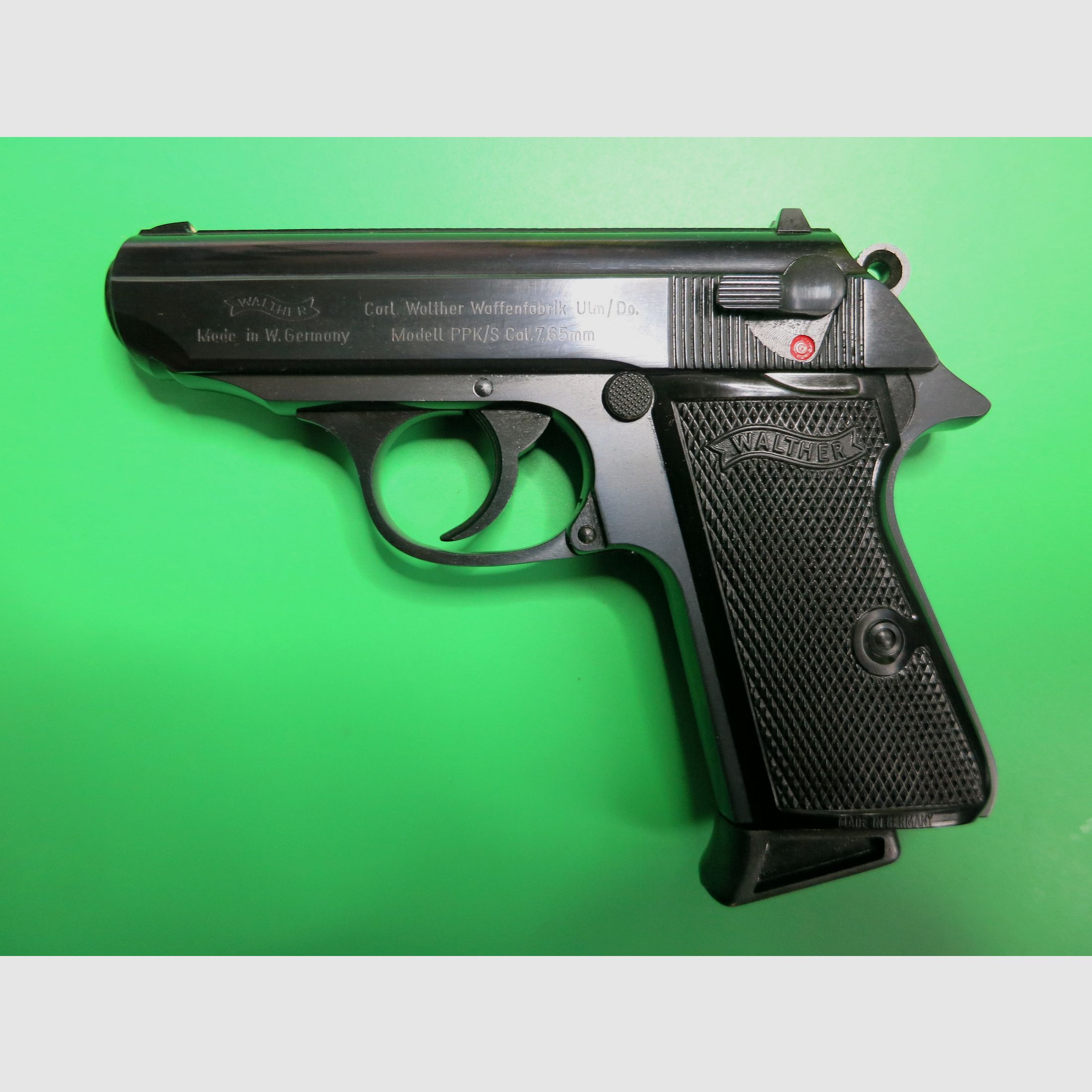Halbautomatische Pistole, Walther PPK/S, Kal. 7,65 mm Browning, wie neu       #76