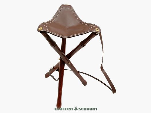 Silla de caza AKAH de tres patas de lujo, altura del asiento 75 cm
