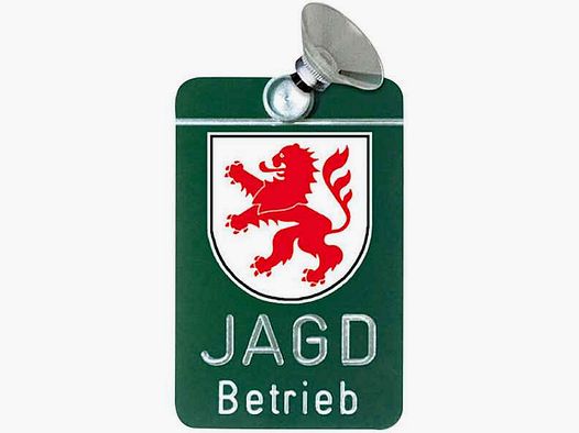 Autoschild Alu, Hessen