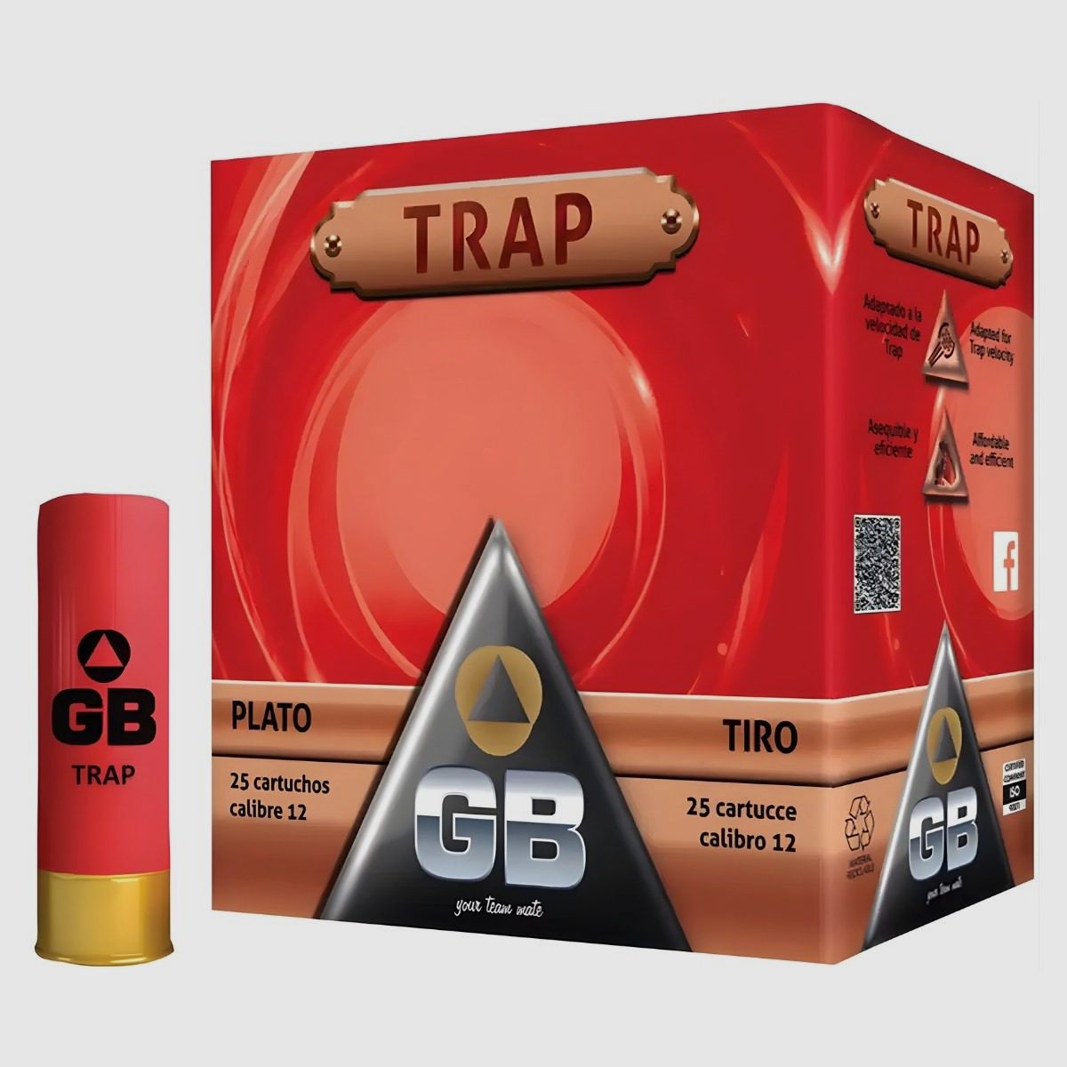 12/70 GB Trap 28 g, imagen 2 de 2