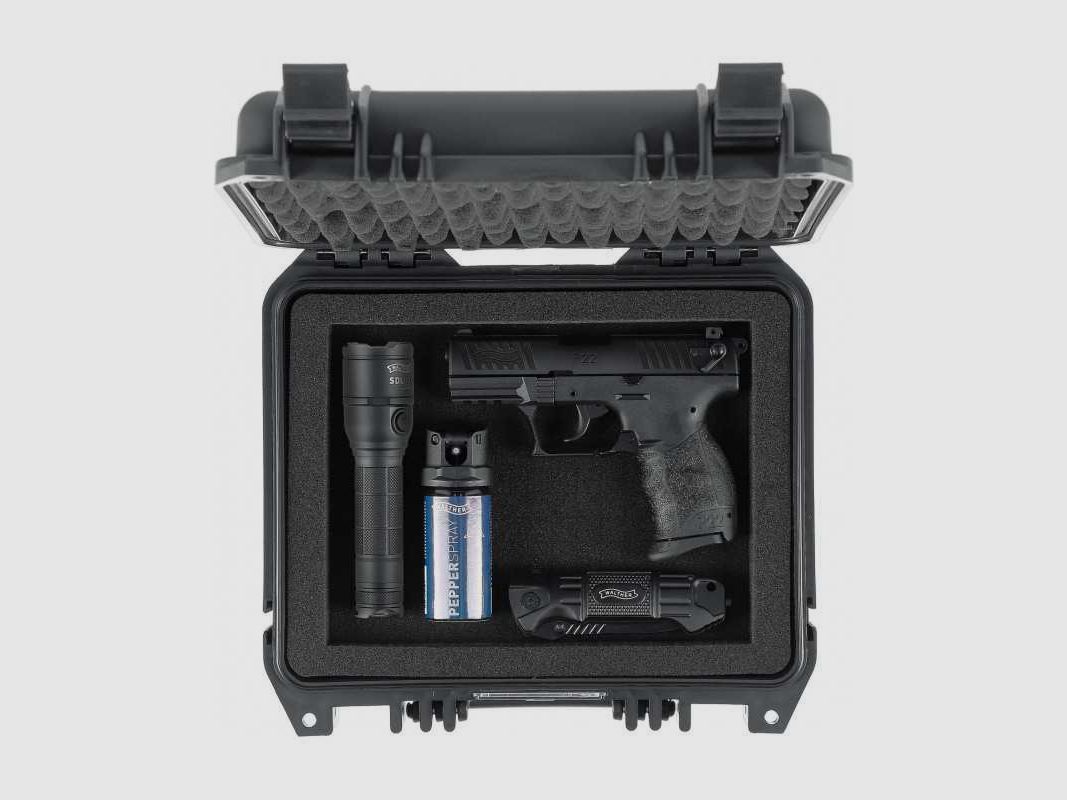Walther Schreckschuss Pistole P22Q R2D-Kit 9 mm P.A.K.