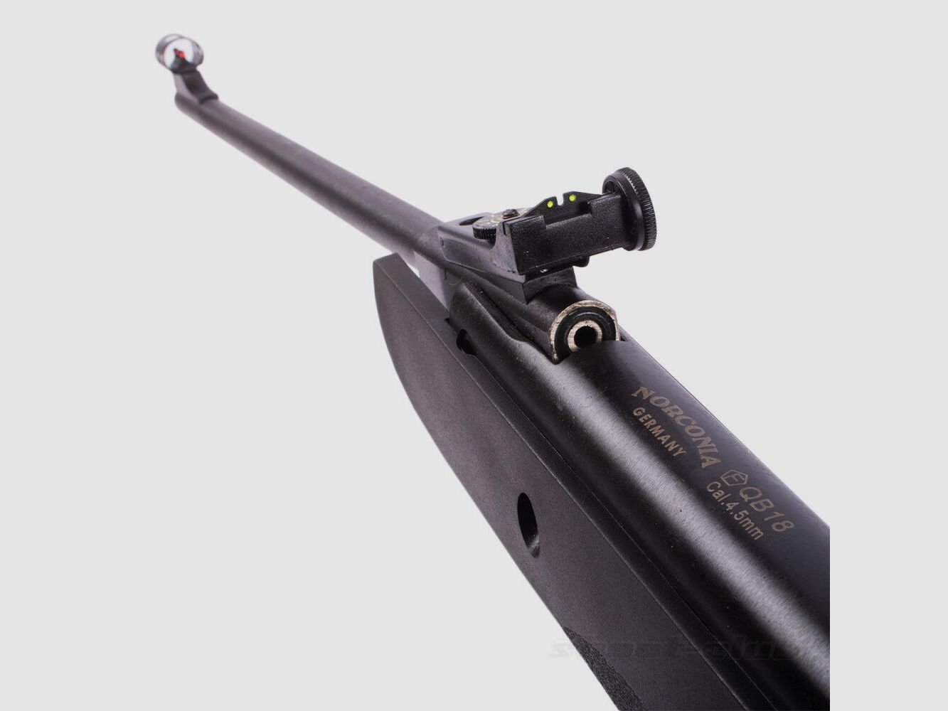 Norconia QB22 Kipplauf Luftgewehr 4,5mm Diabolo Kugelfang Set