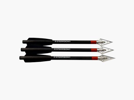 Steambow AR-Series – Frecce in carbonio, frecce da caccia leggere