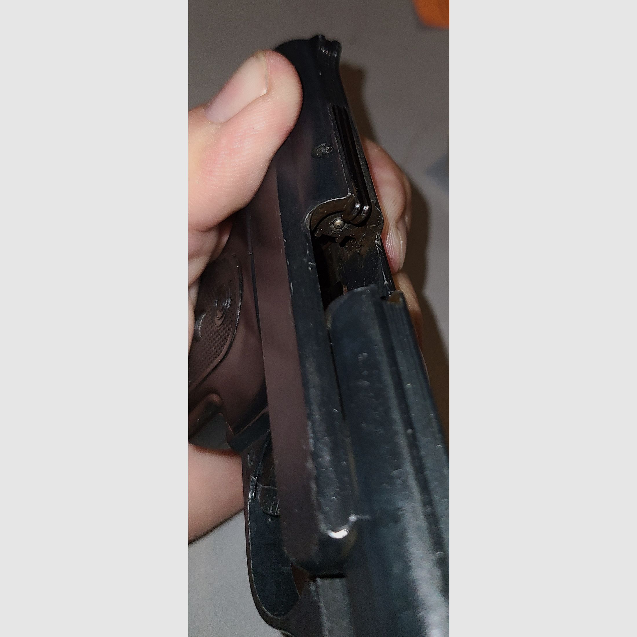 ME 8 DETEKTIVE  / ohne Zubehör / mit OVP / cal. 8mm / PTB 100/2  / SCHRECKSCHUSS GAS PISTOLE SILVESTER SELBSTVERTEIDIGUNG SAMMLUNG / GEBRAUCHT
