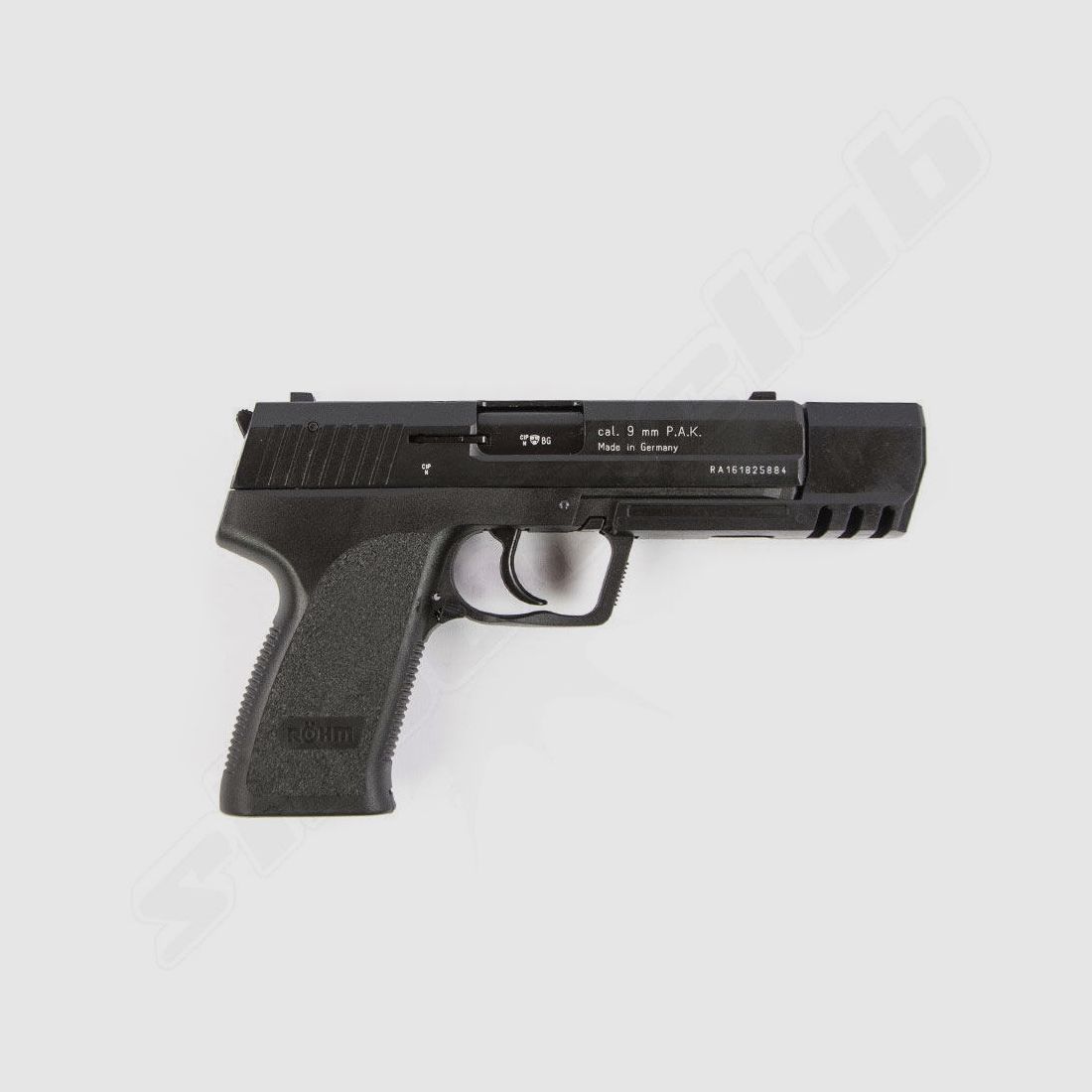 Röhm RG 96 MATCH Schreckschusspsitole 9 mm brüniert inkl. Platzpatronen