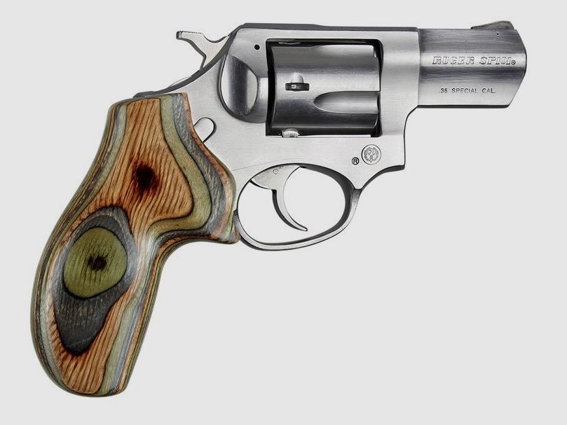 Griff für Ruger SP101 ohne Fingerrillen Lamo Camo