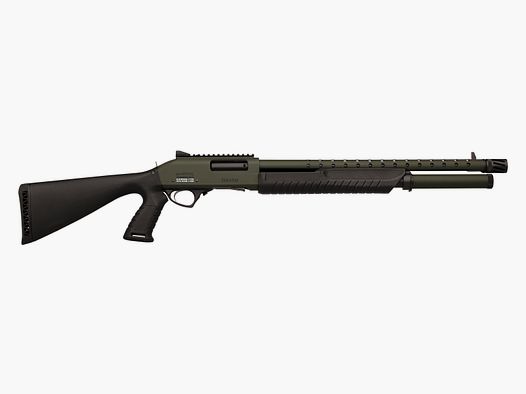 Fabarm MARTIAL O.D. Green, Kaliber 12/76 || Vorderschaftrepetierflinte