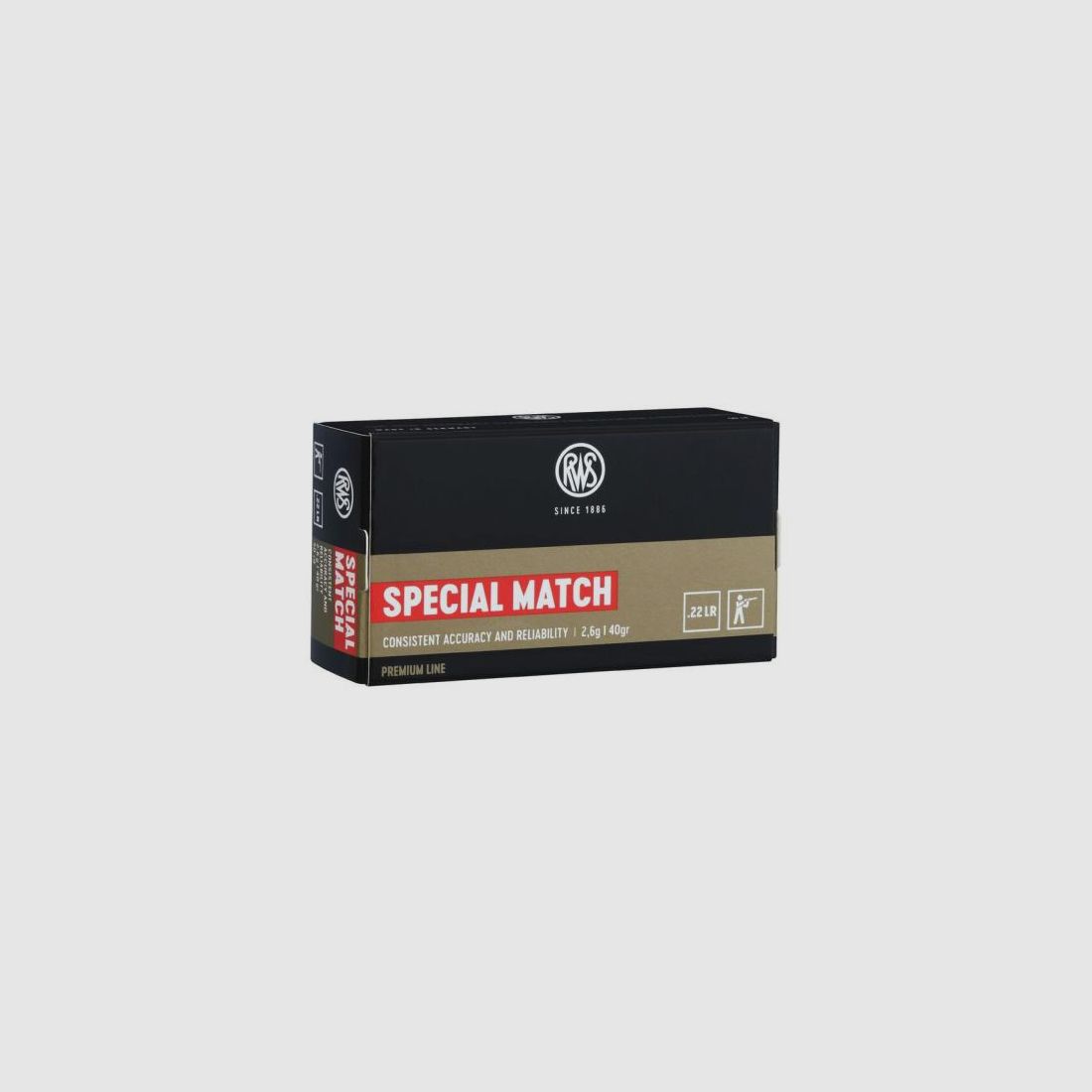 RWS KK-Munition .22lr Special Match 50 Stk  Premium Line