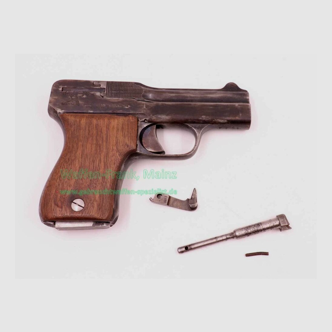 Schwarzlose A.W., Berlijn Mod. 1908/09, 1e versie