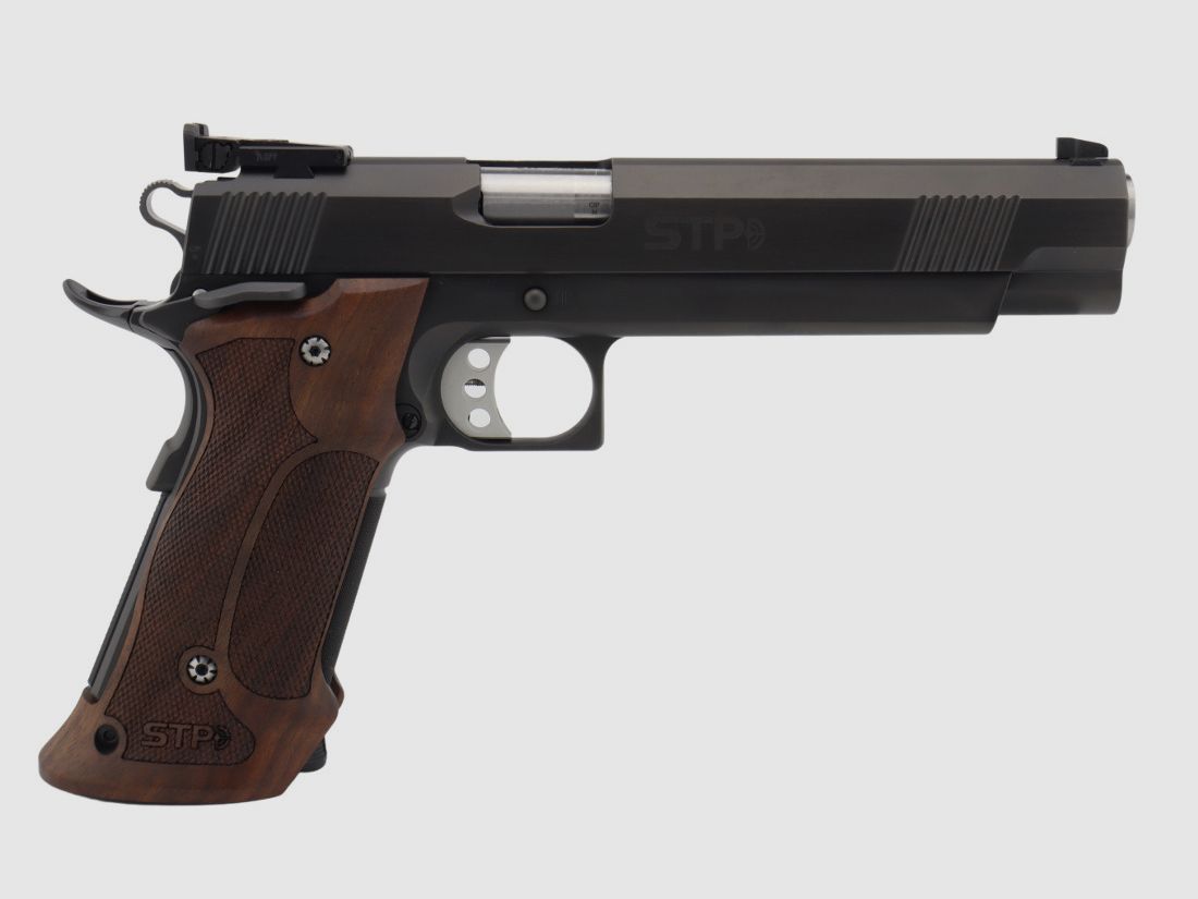 STP TM 9 BOMAR 6.0 Target Master Longslide Matchpistole Made in Germany mit Nill-Griff