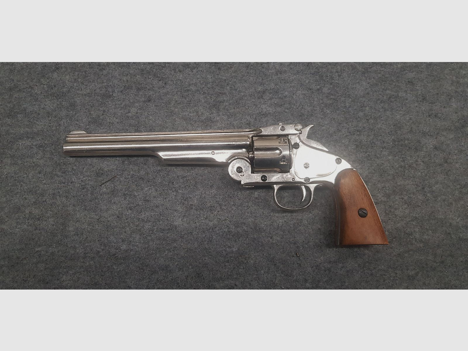 Kipplaufrevolver Peacemaker 45 Western Revolver Single Action Magnum Derringer  Deko Modell Denix Kavallerie Schofield USA  M 1869