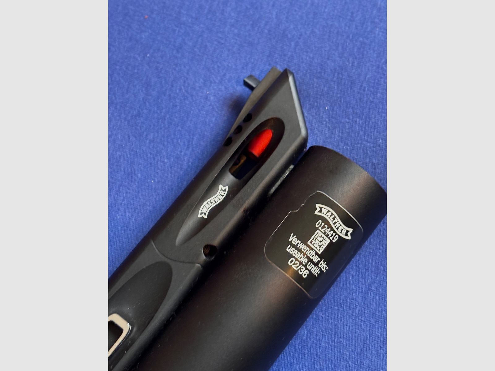 Walther LP500 Meistermanufaktur  / Auflage Traum in rot .. fast neu