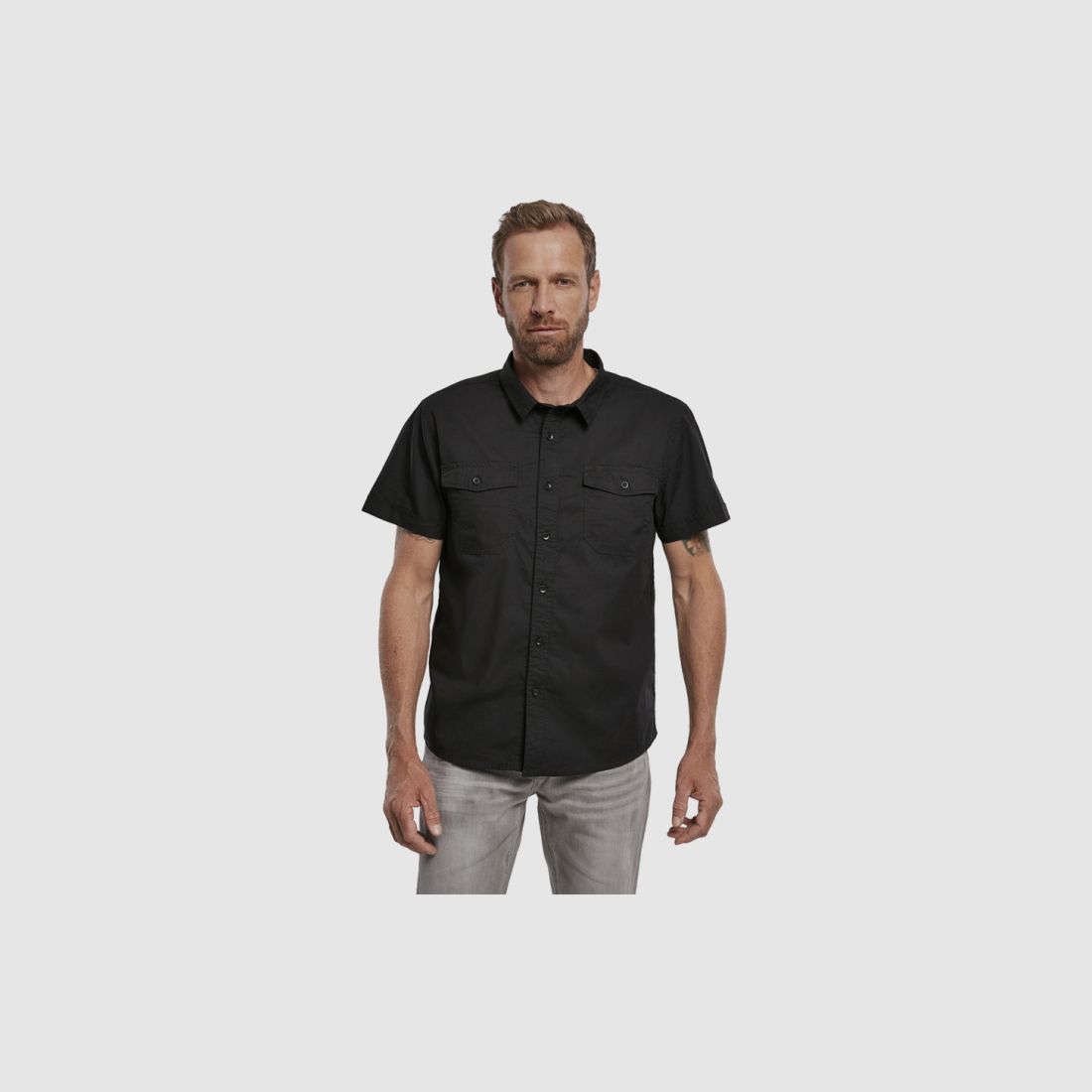 Brandit Herrenhemd Roadstar Shirt Kurzarm