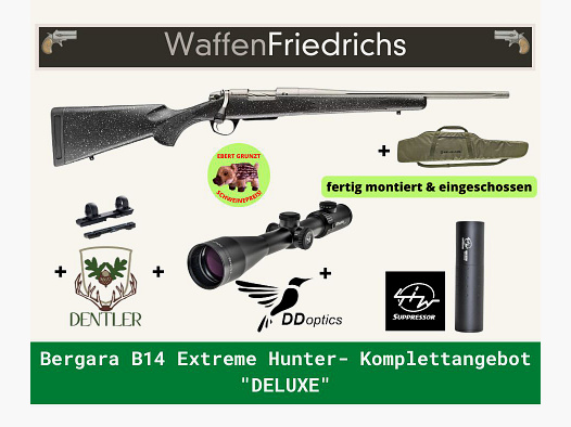 BERGARA	 B14 Extreme Hunter | Deluxe | Komplettangebot Jungjäger - Waffen Friedrichs