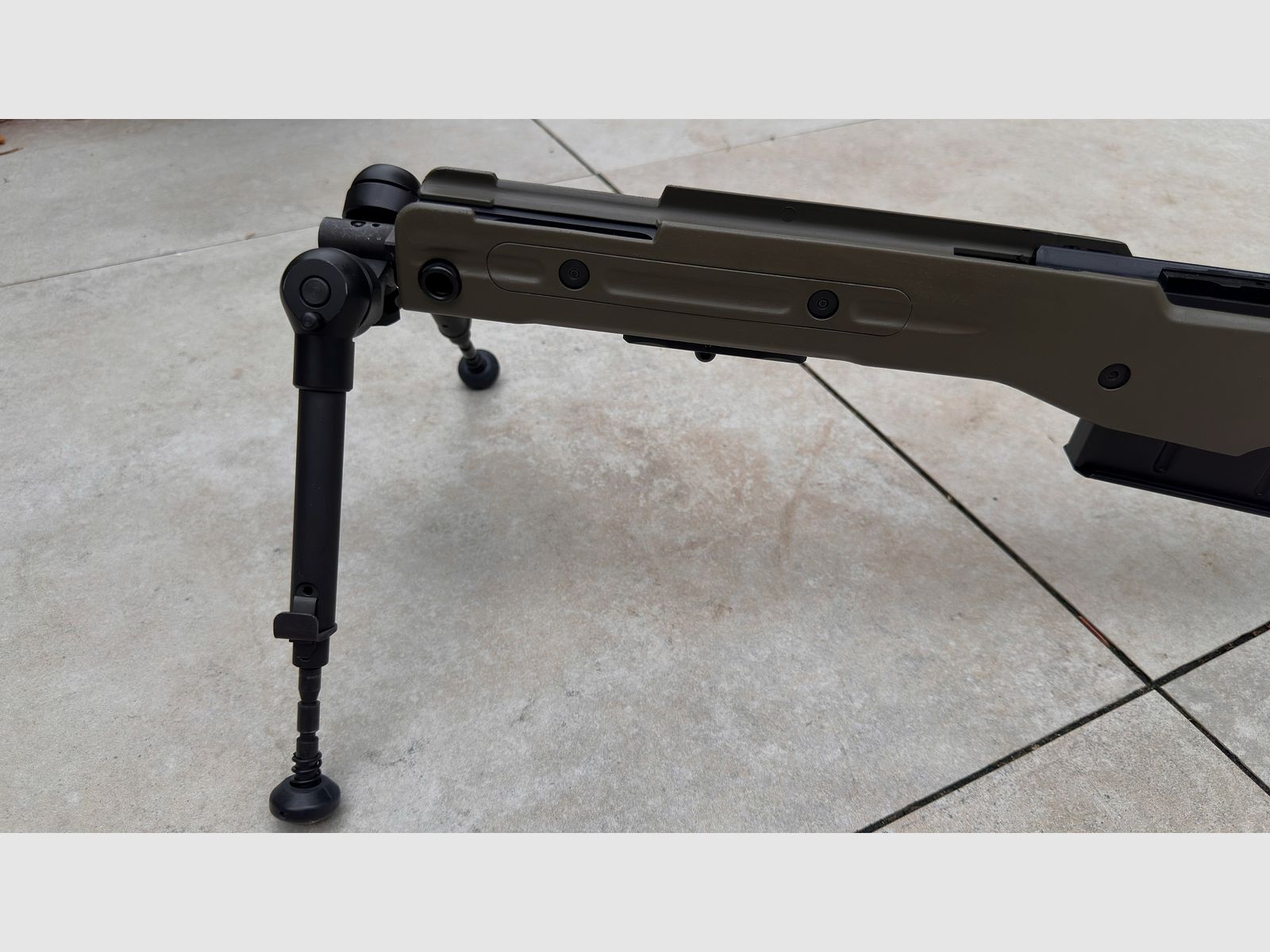 Schaft Accurracy International AT AICS Steingrau-Oliv, ohne Optik/Montage und Büchse!, Bild 13 von 16