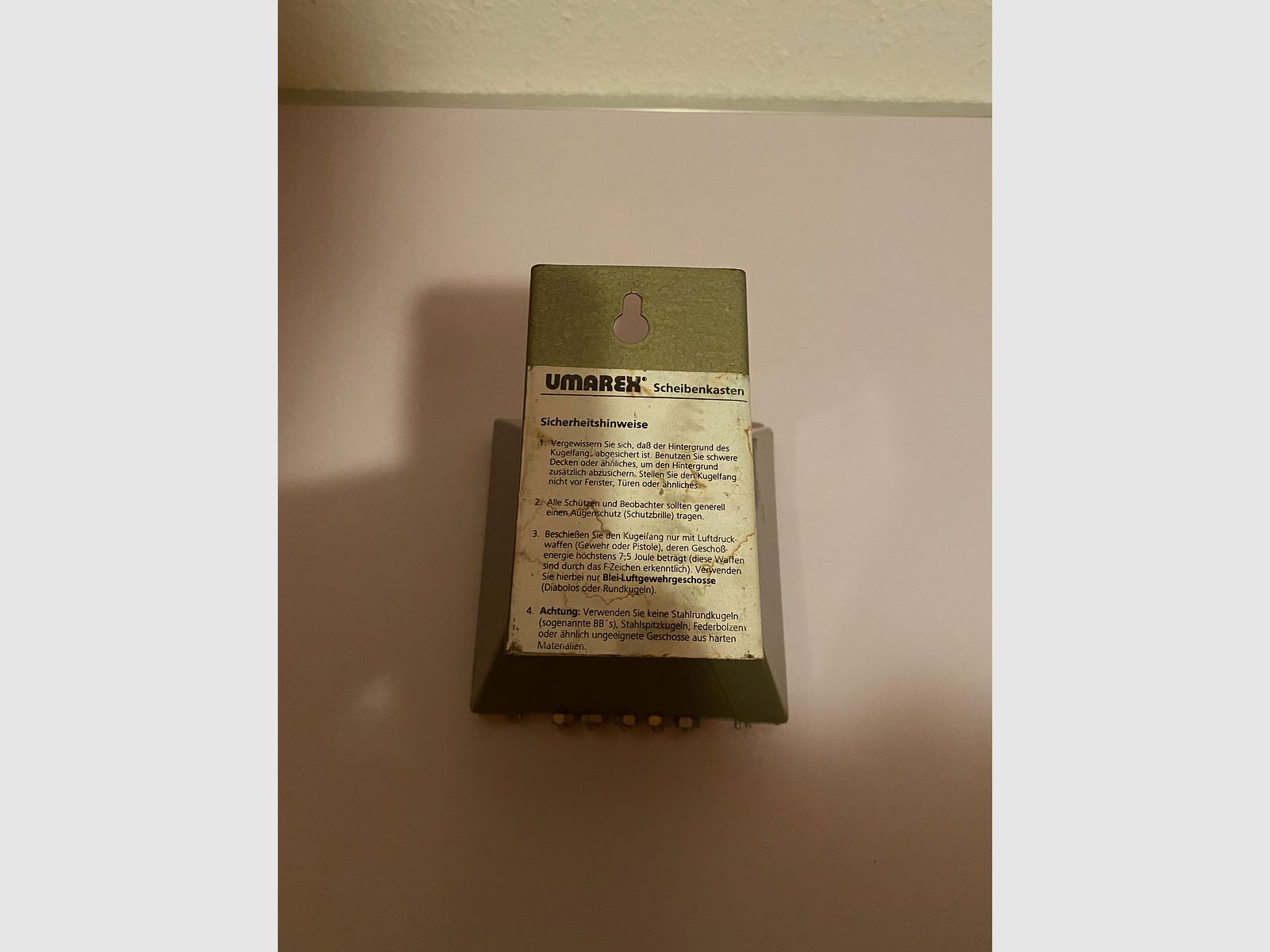 Zubehör für Luftpistole /-gewehr