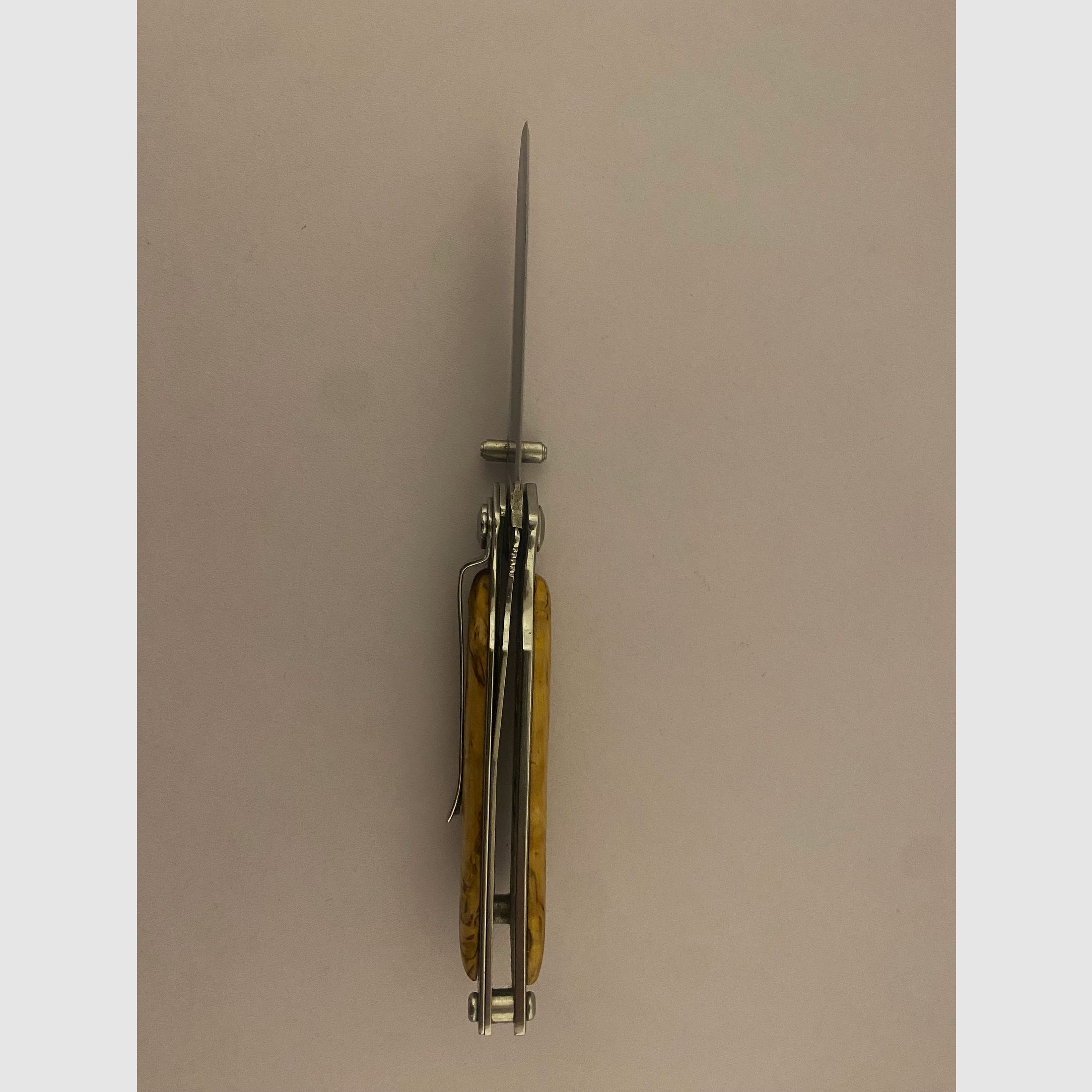 Einhandmesser Marttiini MFK-2 W Stainless Steel 420C, gebraucht 