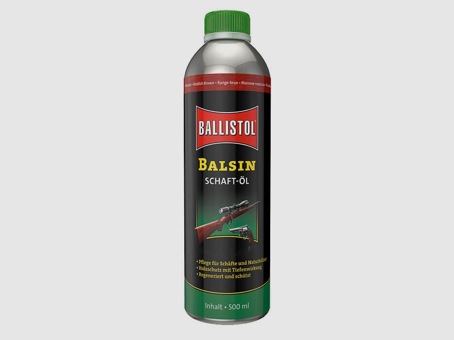 Balsin Schaftöl Rotbraun - 500ml Flasch