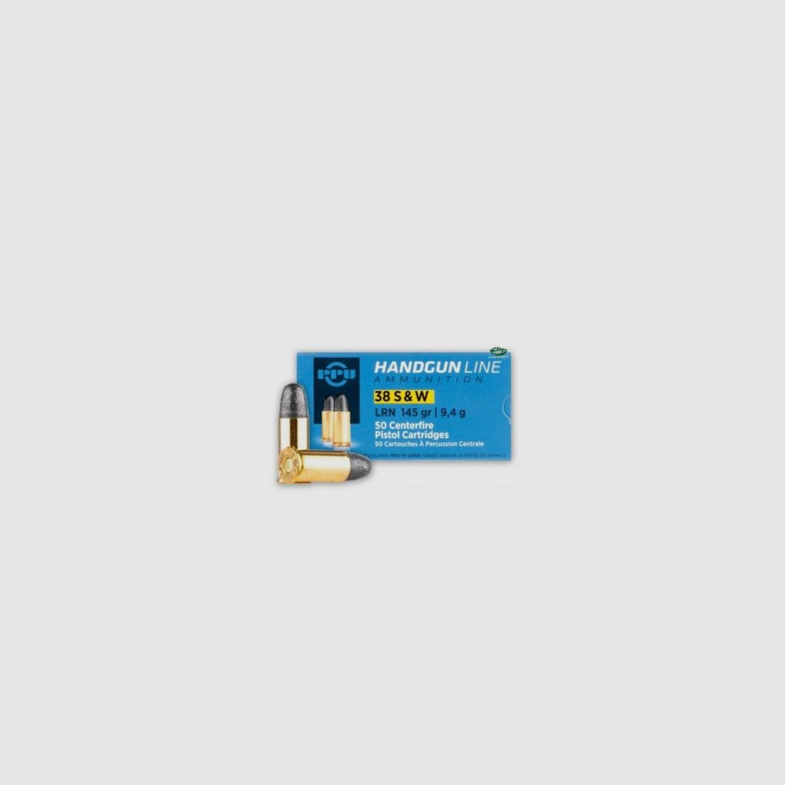 PRVI PARTIZAN Munition Kal.38 S & W LRN 145 gr