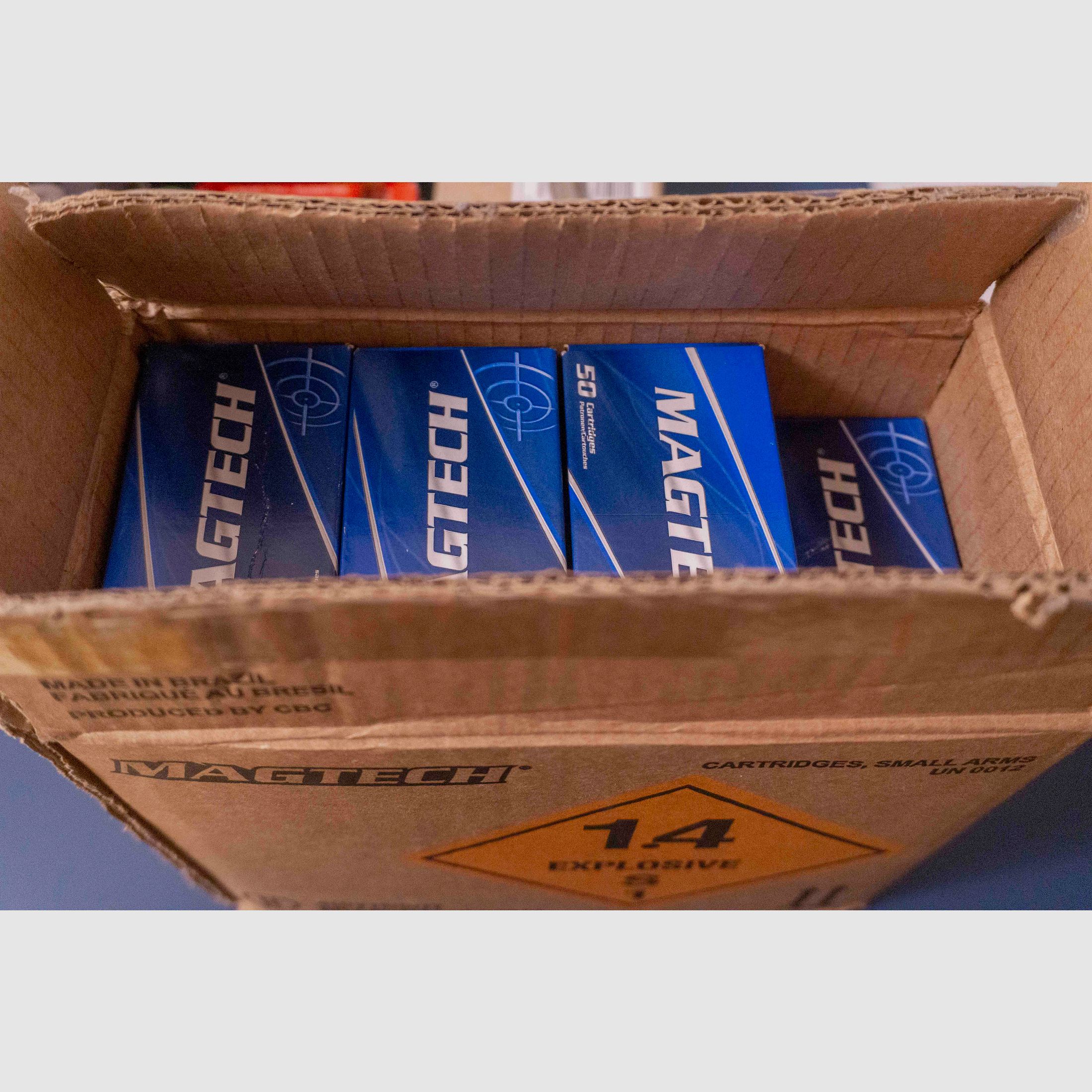 Magtech 9 mm Luger 8,0 g / 124 grs. 50 Schuss