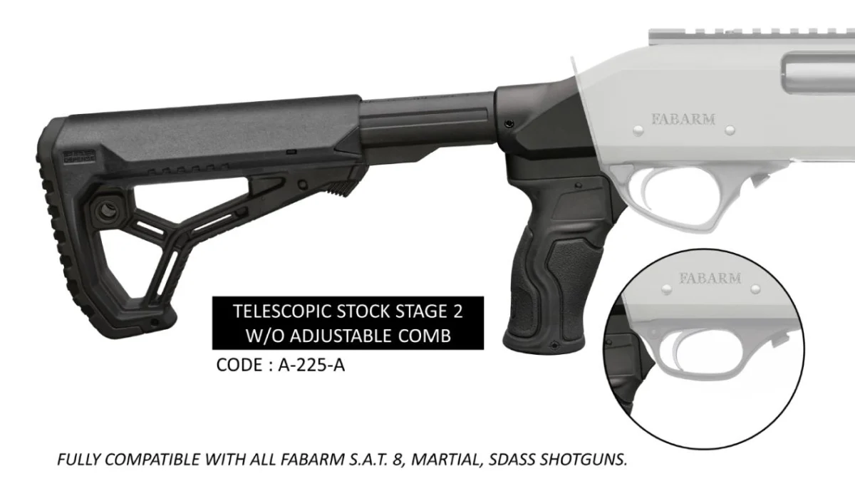 Kolba Fabarm Telescopic Stage 2 (MARTIAL, SDASS, SAT8)