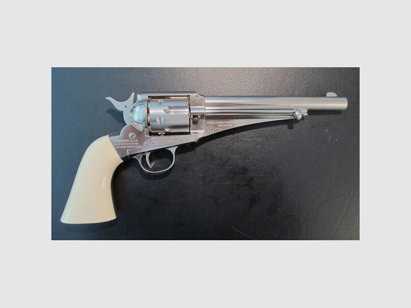 Remington Modell 1875 CO2 Kaliber 4,5 mm Diabolo / Stahl BB, zus. 6 Diabolo Hülsen