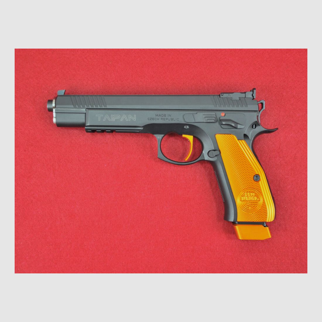 CZ Taipan Orange Tuning Pro 9mm Luger