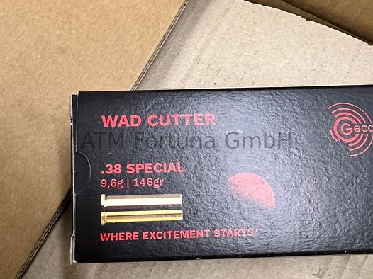 GECO	 .38 Special Blei Wadcutter 9,59g/148grs