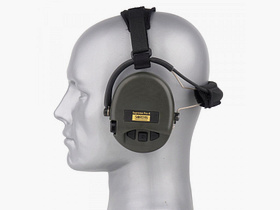 ELEKTRONISCHER GEHÖRSCHUTZ - SORDIN SUPREME PRO X-NECK DIGITAL GRÜN - SILIKON