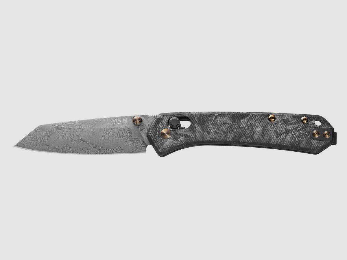 MKM Yipper Damascus Carbonfibre LE Taschenmesser, Bild 2 von 6