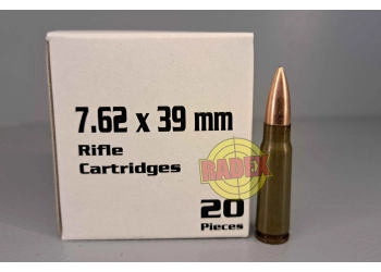 Amunicja STERLING 7,62x39 FMJ 8,0G