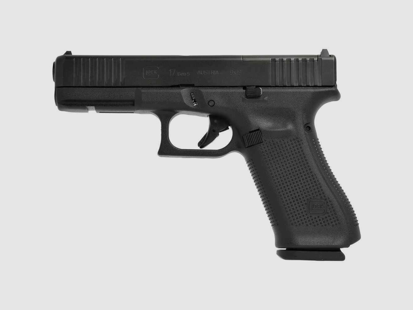 Glock Pistole 17 Gen5 MOS / 9mm, inkl. 4 x MOS Adapterplatten
