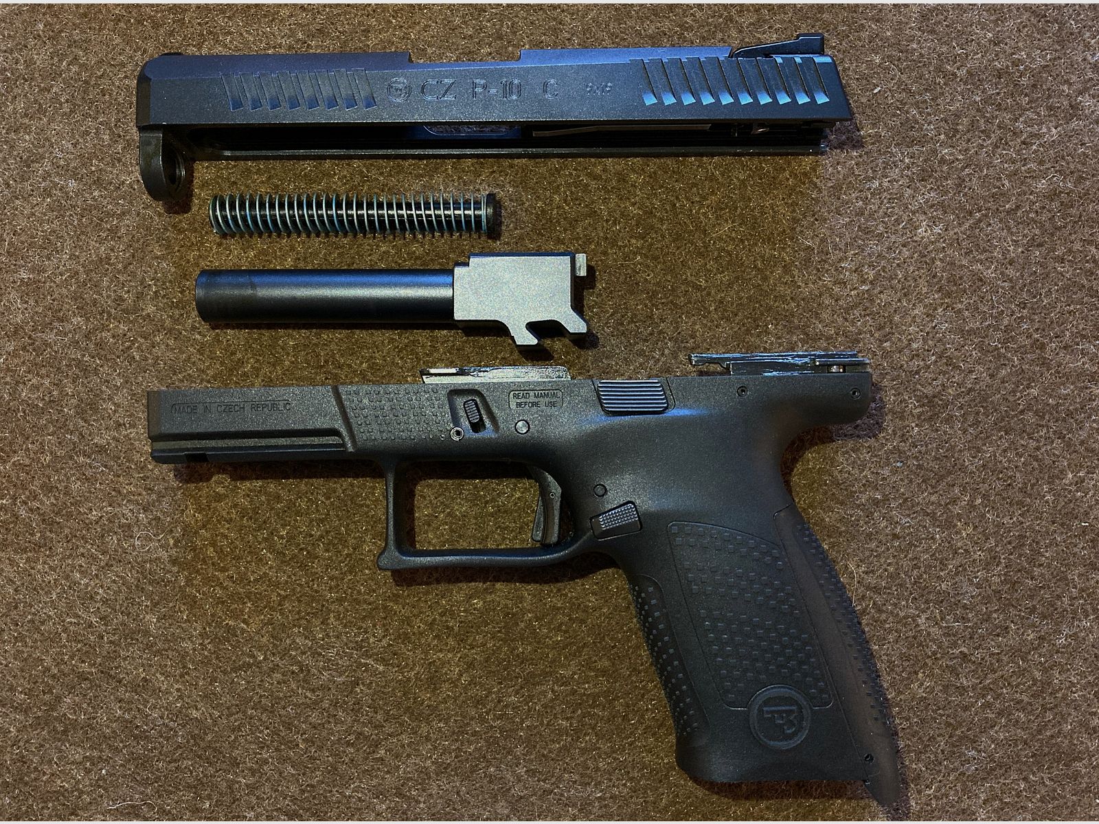 🔫 CZ   P-10 C ALS NIEUW!!! 😳